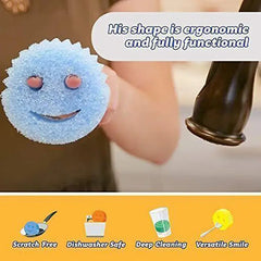 Elevate your cleaning game with Scrub Daddy: Temperature-Controlled Scrubbers! Versatile, odor-resistant, and ergonomic, these colorful 3-packs are a must-have for efficient cleaning. Say goodbye to stubborn grime and hello to sparkling surfaces!